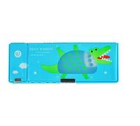 HOMIES INTERNATIONAL Brings 1 Piece Imported See Through Animal Design, Multi-Purpose Inbuilt Double - Layer Creative Plastic Stationery Pencil Box