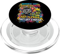 Homies Will Link with Rats just to Prove They get Cheese PopSockets PopGrip for MagSafe