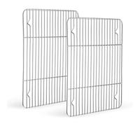 Homikit Cooling Rack Set of 2, Stainless Steel Grill Racks for Oven, Silver