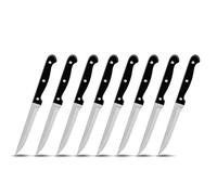 Homikit Steak Knives, Stainless Steel Serrated Kitchen Knife Set of 8, Utility Table Dinner Knife Cutlery Sets for Steak Bread Tomato Meat, Sharp & Classy Design, Dishwasher Safe