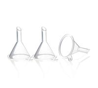 Homiladi 3PCS Small Funnel | Mini funnels for filling bottles | Plastic Funnels for Fillings Small Mini Bottle or Containers | Transparent Funnel for Perfume Essential Bottle Fashion processing