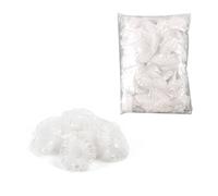 Homiladi Ear Covers & Protector for Shower | 300 Pcs Ear Protectors with Elastic Belt Waterproof Clear | Plastic Disposable Ear Shower Caps & Cover for Adults Women Men, Bathing Hair Dye at Salon