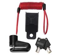 Hominas Black Anti Theft Disc Brake Lock with Reminder Cable for Xiaomi Mijia M365 Electric Scooter