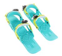 Hominas Mini Ski Skates Adjustable Nylon Snow Skiboards Storage Bag | Compact easy to carry snow skates support gliding through snow and ice on slopes and forest trails with adjustable straps