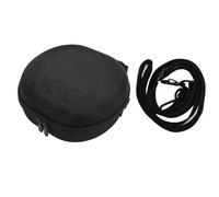 Hominas VR Glasses Carrying Case Hard Shell Shockproof Double Zipper Large Capacity Storage Bag with Shoulder Strap for VR Headsets and Accessories EVA Material (Black)