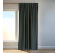Homing Opaque Blackout Curtain Plain Anthracite 245 x 140 cm (H x W)