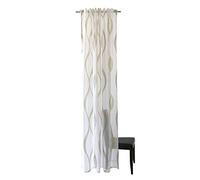 Homing Semi-transparent curtain saffron (1 piece) 245 x 140 cm (H x W).