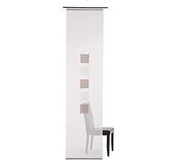 Homing Semi-Transparent Panel Curtain Sliding Curtain White/Pink (1 Piece) 245 x 60 cm (H x W) 100% Polyester Rose 60 cm x 245 cm 5915-03