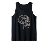 Hominin Skull Osteology Bioarchaeology Bone Lab Tank Top