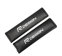 HOMINY 2 Pack Seat Belt Paddings Soft and Comfortable Durable Shoulder Harness Pads, for Volvo RDESIGN V40 V60 C30 S60 S80 S90 XC60 XC40 XC90 Accessories