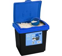 HOMION 30Ltr Rock Salt Storage Bin Grit Spreading Plastic Box Container with Scoop (2)
