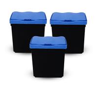 HOMION 30Ltr Rock Salt Storage Bin Grit Spreading Plastic Box Container with Scoop (3)