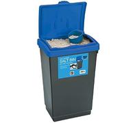 HOMION 47Ltr Rock Salt Storage Bin Grit Spreading Plastic Box Container with Scoop (1)