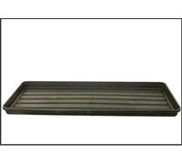 HOMION Growbag Tray Black Garden Plant Tray 100cm x 40cm x 4cm green house plant planter tray (5)