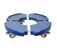 HOMION Plant Caddy Trolley with Wheels, Heavy Duty and Easy to Use, Rolling Plant Stand Adjustable, Large Plant Cart Dolly with Casters for Flower Pot Garden Pot Mover BLUE (Single 4 Wheels Stand)