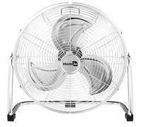 Homiu 20 Inch Floor Fan - 3 Speed High Velocity Fan - Standing Cooling Cold Air Circulation - Adjustable Tilting Electric Industrial Fan - For Home Gym Office Garage Outdoor Indoor