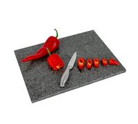 Homiu Natural Granite Chopping Board, Worktop Protectors Heat Resistant, Suitable For Meat, Fish & Vegetables, 40X30X1.5Cm