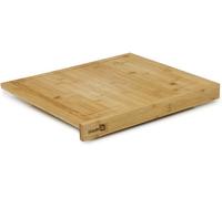 Homiu Organic Bamboo Counter Edge Chopping Board, Natural Bamboo Kitchen Worktop Saver, Cutting Protector Ideal For Food Prep