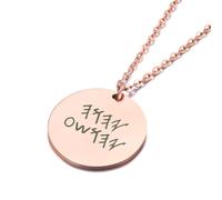 HOMLIFPER Yahuah Pendant Necklace Hebrew Name Pendant Yahuah Yahshua YHWH In Paleo Hebrew Necklace for Women Men Paleo Hebrew Jewelry, One Size, Stainless Steel, No Gemstone