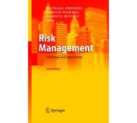Hommel - Risk Management - New hardback or cased book - 56 - X555z