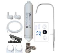 Hommix Cento Chrome Advanced Single Filter Under Sink Drinking Water Tap Filter & Filter Kit