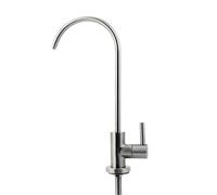 Hommix Lily Brushed 304 Stainless Steel Water Dispensing Tap - Lead Free, Suitable for Water Filter Systems and Hard Water Dispensing
