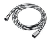 Hommix Rubineta 150Cm Biflex Black & Chrome Shower Hose