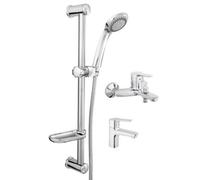 Hommix Rubineta Uno-10 + Uno-18 + Varianta-Delta Shower & Bathroom Set