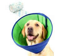 hommova 1 Pcs Soft Dog Cone Collar for Surgery After Recovery, Adjustable Head Cones Prevent to Stop Paw Licking (XL)