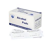 hommova 100 Pcs 70% Alcohol Wipes for Injections, Individually Wrapped Isopropyl Alcohol Wipes Easy-Tear for Skin Surfaces Cleaning First Aid Wound Care