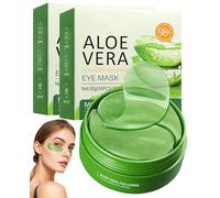 hommova 120pcs Under Eye Gel Patches, Aloe Vera Under Eye Mask for Dark Circles, Wrinkles, Hydrating, Skincare