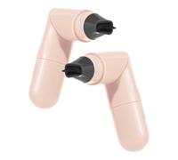 hommova 2-Piece Winged Eyeliner Stamp Set - Black & Brown Liquid Liner Stamps for Cat Eye Makeup, Waterproof Long-Lasting Wing Liner Tool for Women