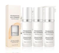 hommova 3 Pack Colour Changing Foundation, All Day Flawless Foundation for Face Moisturizing & Skin Concealing (90ml)