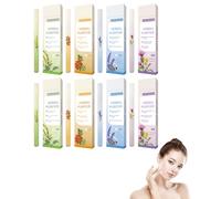 hommova Diffuser Pen, 8Pcs Inhaler Purifier Stick Blend Set with Mullein Dandelion and Lavender Mint Pocket Sized