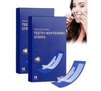 hommova Teeth Whitening Strips, 28 Pcs Transparent Tooth Whitening Strip for Daily Use