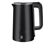 Homnova 2.3L Large Capacity Automatic Power Off Electric Kettle, Stainless Steel Anti-Scald Curling Kettle, Black