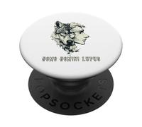 Homo Homini Lupus Man Is a Wolf to Man PopSockets Adhesive PopGrip