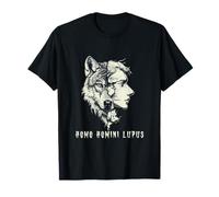 Homo Homini Lupus Man Is a Wolf to Man T-Shirt