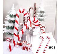 Homo Trends 2PC 90CM Inflatable Candy Canes Novelty Giant Candy Cane Stick Inflatable for Christmas Decoration…