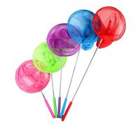 HOMOBABE 1 PC Telescopic Fishing and Insect Nets for Stainless Steel Bug Catcher Outdoor Tool for Butterfly and Fish Exploration Random Color Design Random Color