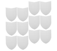 HOMOBABE 1 Set Blank Shields for DIY Craft Play Shields with Comfortable Grip for Parties Creative Play Relaxation Activities