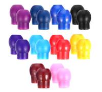 HOMOBABE 10 Pairs Stethoscope Earbuds Replacement Ear Tips Silicone for Medical Use Compatible with Professional Stethoscopes, Noise Isolating Accessories for Hospital and Clinic Random