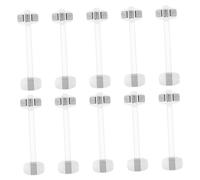 HOMOBABE 10 PC Safety Locks Multifunctional Grey Protection Device for Cabinets Appliances Pinch Design to Secure Curious Hands