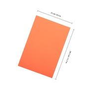 HOMOBABE 10 Sheets Neon Papers Glow Dark DIY Craft Fluorescent Party Decorations Orange Yellow Pink Blue Red Safe and Paper for Festival Bunting and Streamers