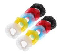 HOMOBABE 100pcs Disposable Microphone Covers for Studio Use Handheld Mic Windscreen Protective Caps Bulk Pack Non-woven Fabric Easy to Use for Recording Studios