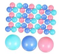 HOMOBABE 100Pcs Ocean Balls for Party Game Props Safe Crush Design for Ball Pools and Fun