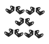 HOMOBABE 10pcs Aluminum Motorcycle Headlight Bracket with Multi Angle Adjustment Holes and High Strength Metal Structure, Fog Light Mount Plate Holder for Night Riding and Mountain Crossing