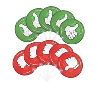 HOMOBABE 10pcs Classroom Participation Paddles Double Sided True/False Voting Signs Plastic Boards for Teacher-Student Interaction