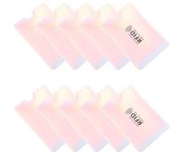 HOMOBABE 10pcs Credit Card Protector Id Card Protective Sleeves 2.44x3.62x0.04in RFID Blocking Multi-Function Design for Travel and Business Trip