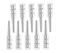 HOMOBABE 10Pcs Metal Scoring Pegs for Cribbage Board Games and Reliable Game Pegs for Enhance Your Card Playing Experience Parties